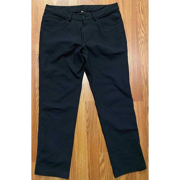 Lululemon Other - Lululemon Pants ABC Classic Fit 5 Pocket Warpstreme Mens 32 27" Black LM5335S
